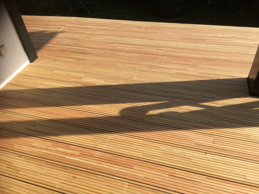 Fertiger Terassenboden