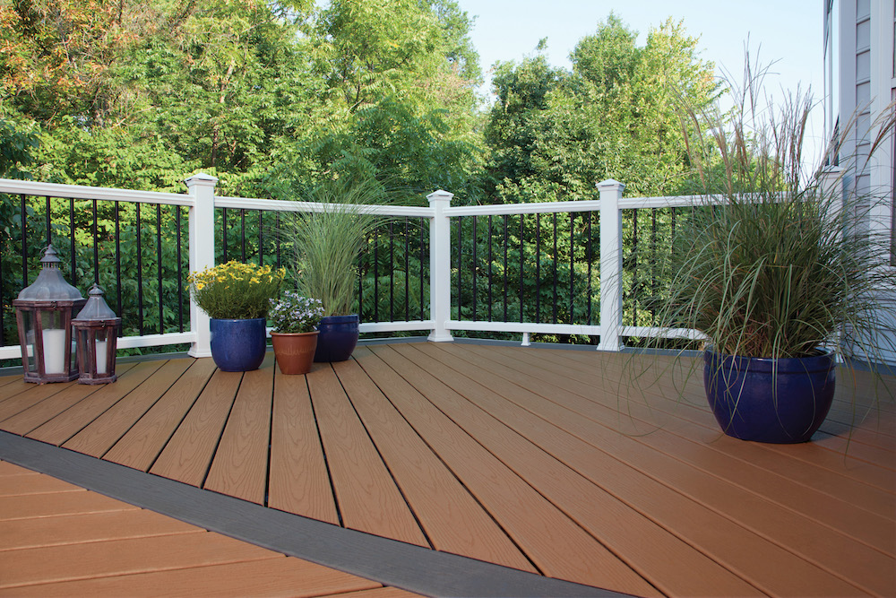 WPC-Bodenbelag wasserdicht für Terrasse