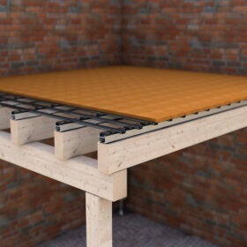 Zeichnung EVO-Holz Unterkonstruktion