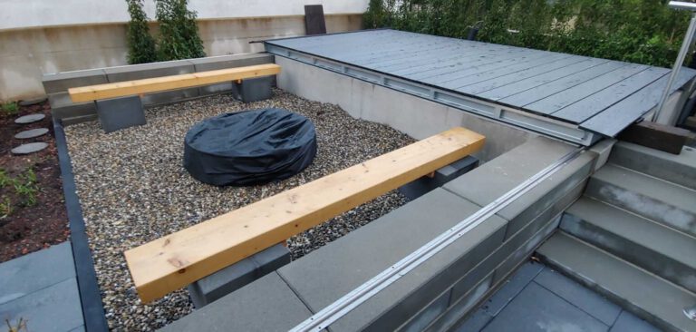 Poolabdeckung Kunststoff